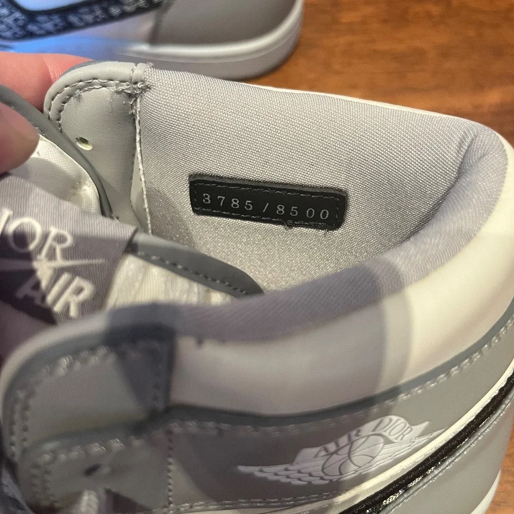 Men's Dior x Air Jordan 1 High US size 12 EU size 46 - Picture 11 of 15